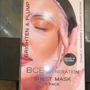 BCBGMaxAzria Pink  Sheet Mask Set